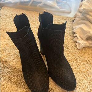 Vince Camuto Black Ankle Boots